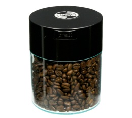 Boite à café avec vide d'air 250 g Coffeevac Tightpac noire
