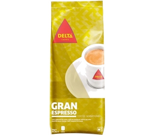 Café en grain 1kg - Gran expresso Delta Cafés - MaxiCoffee