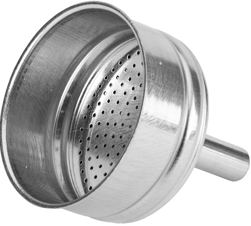 Bialetti 6-Cup Coffee Espresso Machine Stainless Steel Replacement Funnel 