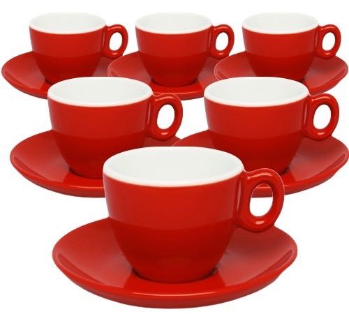 Émoticônes xmppcomment amoureux Porcelaine Espresso Tasse 7.5 cl Rouge 
