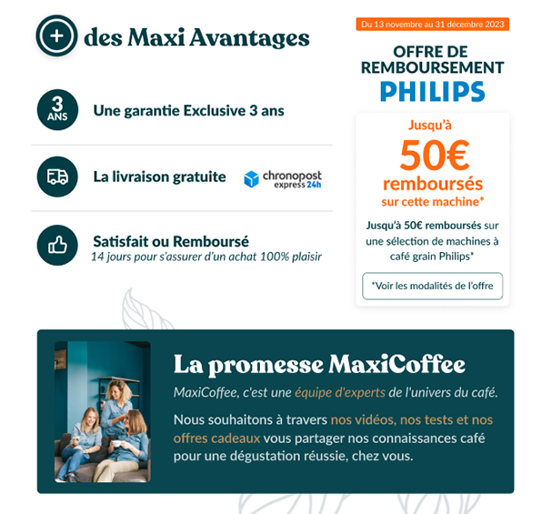 Philips - JUSQU'À 50€ REMBOURSÉS