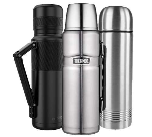 insulated bottles and flasks