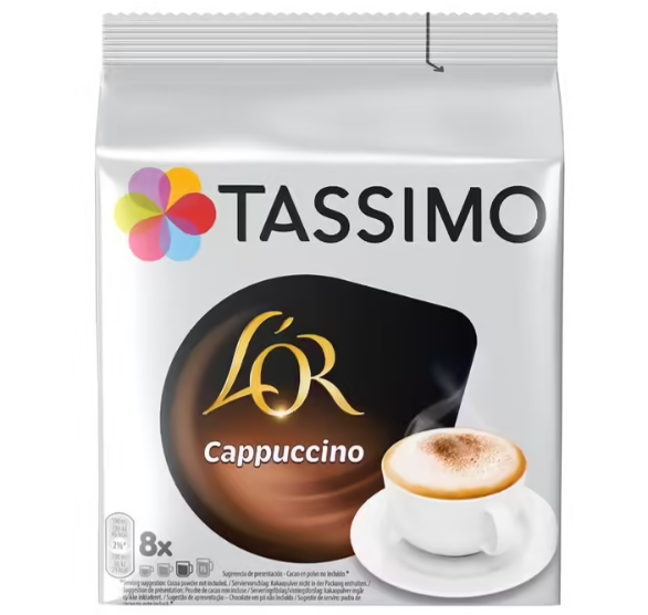 dosette tassimo cappuccino