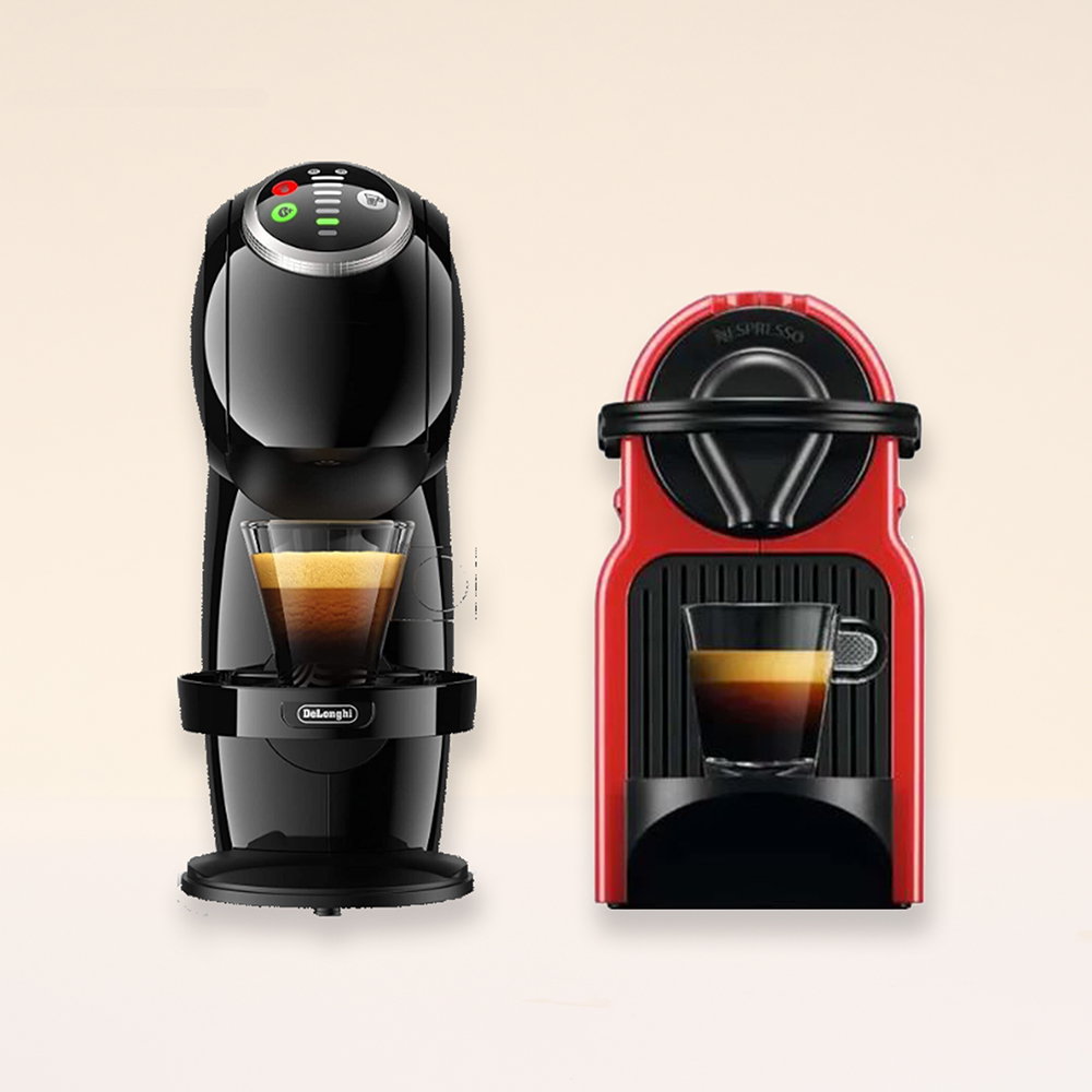Machine à café à capsules Cafetières à une tasse Machines à café multifonctionnelles à une tasse 1200W compatibles pour les capsules despresso pour le bureau à domicile 