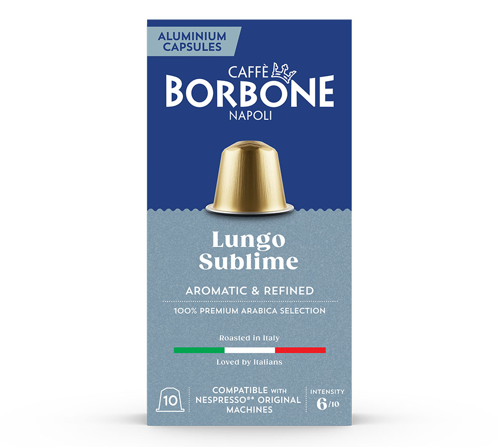 Verpackung Kapsel Arabica caffe borbone