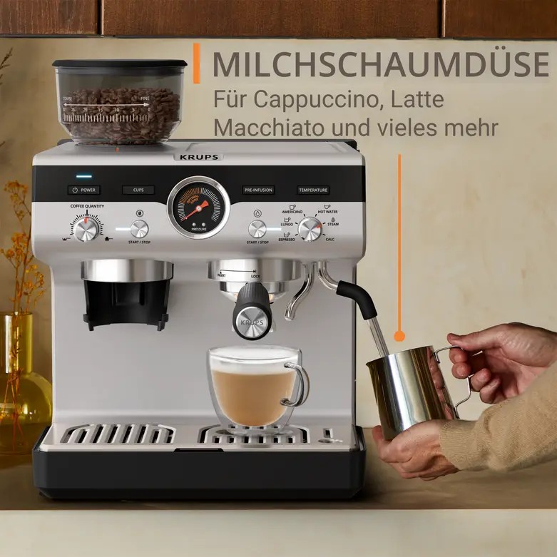boissons machine expresso krups precision plus