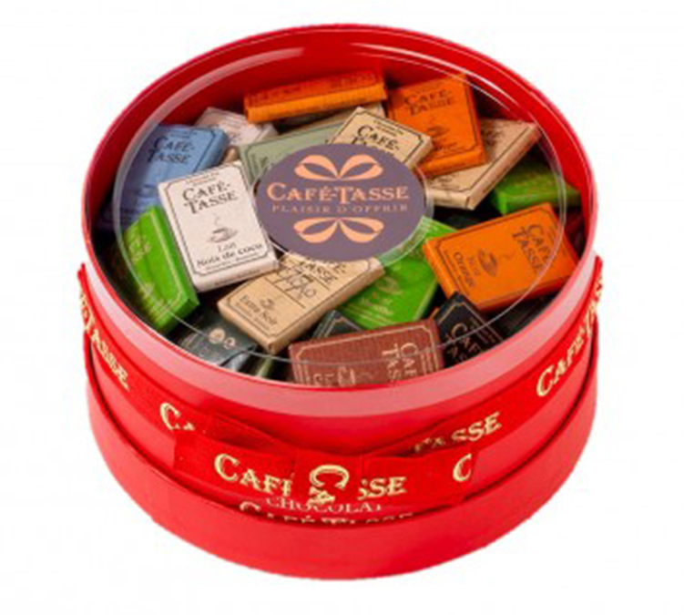 coffret chocolat cafe tasse