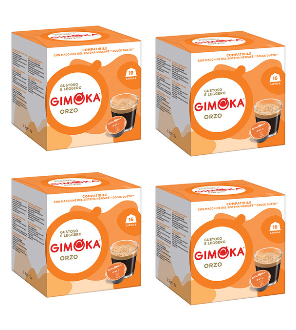 capsule dolce gusto compatibili gimoka orzo x64