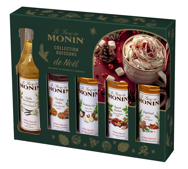 sirops monin coffret noel
