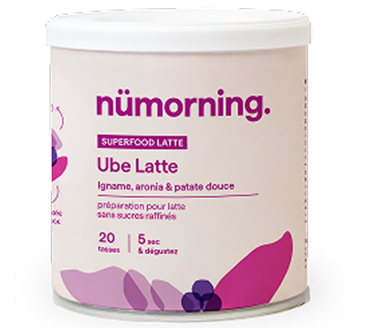 ube latte numorning