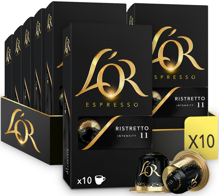 capsules l or espresso ristretto