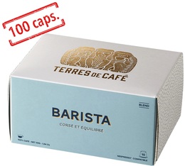 x100 Barista capsules by Terres de Caf� for Nespresso