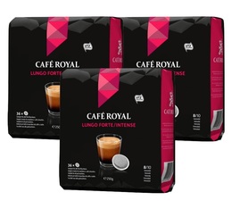 Lungo Forte Pack coffee pods x 108 - Caf� Royal