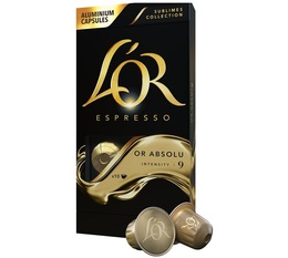 L'Or Espresso 'Or Absolu' capsules for Nespresso x 10