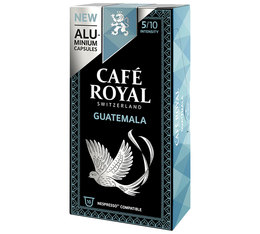 Capsules Aluminium Caf� Royal Guatemala x10 pour Nespresso
