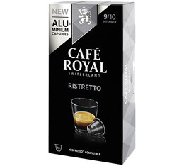 Capsules Aluminium Caf� Royal Ristretto x10 pour Nespresso
