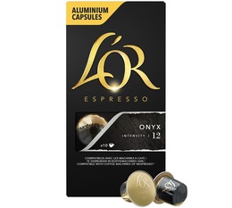 L'Or Espresso 'Onyx' capsules for Nespresso x 10