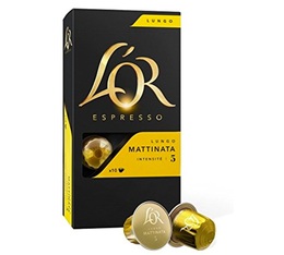 10 Lungo Mattinata capsules by l'Or Espresso