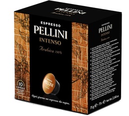 10 Capsules Intenso pour Nescafe® Dolce Gusto® - PELLINI