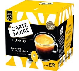 Carte Noire Lungo coffee pods for Dolce Gusto x 16