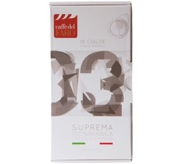 ESE pods - Suprema 100% Arabica - x18 - Caff� del Faro
