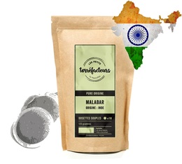 Coffee pods - Malabar India - x18 - Les Petits Torr�facteurs