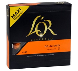 20 Delizioso capsules by l'Or Espresso 104g