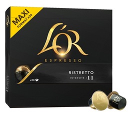 20 Ristretto capsules by l'Or Espresso