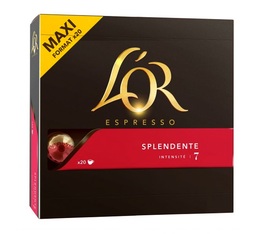 20 Splendente capsules by l'Or Espresso