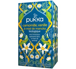 Pukka 'Chamomile, Vanilla & Manuka Honey' organic infusion - 20 sachets