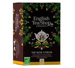 English Tea Shop organic Lemon Black Tea - 20 sachets