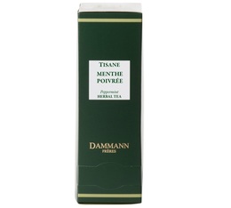 Dammann Fr�res Peppermint herbal tea - 24 Cristal� sachets