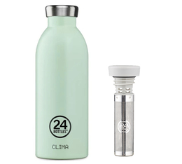Bouteille Clima - Aqua Green 50 cl + Infuseur à thé - 24 Bottles