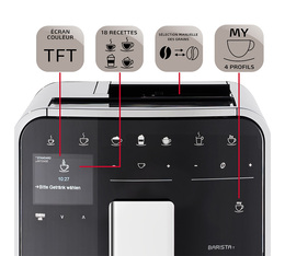 Funktionen Melitta Kaffeevollautomat T Smart schwarz F830-102