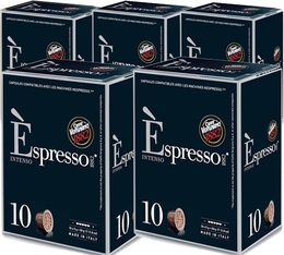 50 Espresso Intenso capsules by Caff� Vergnano compatible with Nespresso�