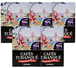 50 capsules Moulleau - compatible  Nespresso® - CAFES TCHANQUE