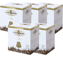 Gold capsules pack compatible with Nespresso� 5x10 - Miscela d'Oro