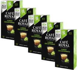 Caf� Royal 'Lungo Decaffeinato' aluminium capsules for Nespresso x 50