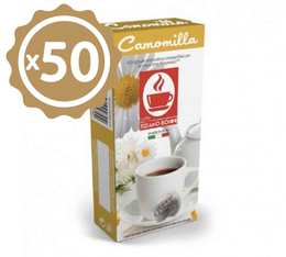 x50 Camomile flavoured capsules compatible with Nespresso�