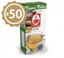 Caff� Bonini Relax Herbal Tea capsules for Nespresso x 50