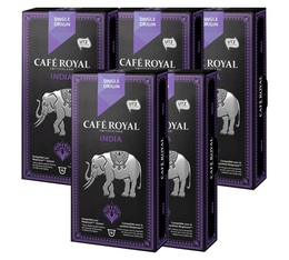 5x10 Caf� Royal So India capsules for Nespresso