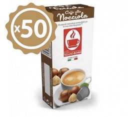 x50 Hazelnut flavoured capsules compatible with Nespresso�