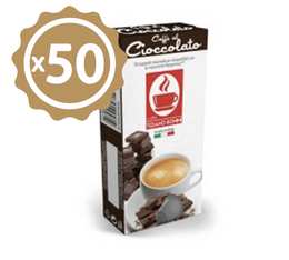 x50 Chocolate flavoured capsules compatible with Nespresso�