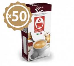 x50 Rum flavoured capsules compatible with Nespresso�