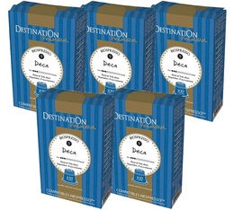 Destination Decaffeinated organic coffee capsules for Nespresso x 50