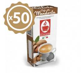 x50 Almond flavoured capsules compatible with Nespresso�