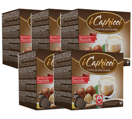 5 x 10 iCapricci Caramel Latte Pack capsules compatible with Nespresso� - Caramel flavoured drink