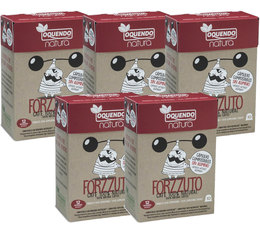 5 x 10 �Forzzuto' capsules compatible with Nespresso� - Oquendo Natura