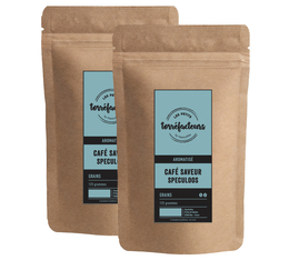 Les Petits Torréfacteurs - Speculoos biscuit flavoured coffee beans - 250g (2x125g)