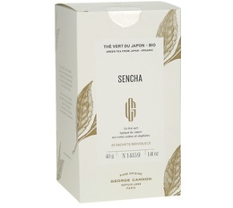 George Cannon pure origin & organic Sencha green tea - 20 sachets